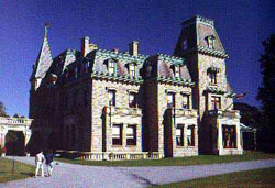 1852 errichtetes Chateau au Mer - Newport - Rhode Island
