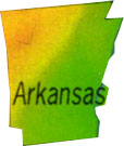 Arkansaskarte