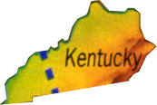 Kentuckykarte