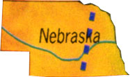 Nebraskakarte