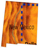 New Mexico Karte