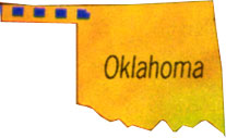 Oklahomakarte