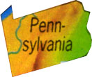 Pennsylvaniakarte