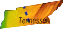 Tennesseekarte