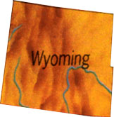 Wyomingkarte